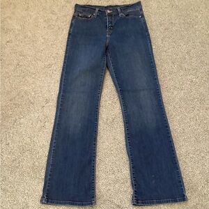 Signature by Levi Strauss Dark Blue Boot Cut Jeans